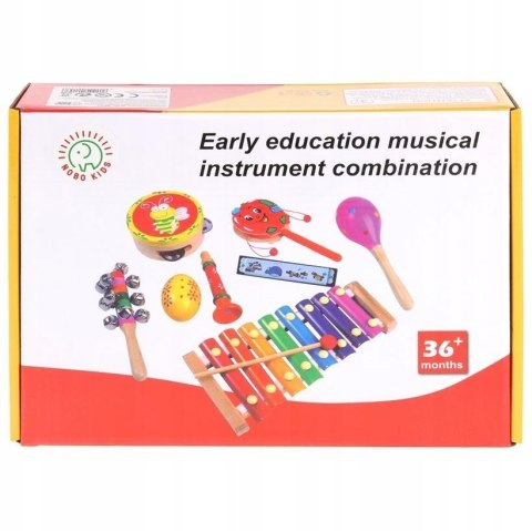 Drewniane Instrumenty dla Dzieci Zestaw Cymbałki Drewniane Instrumenty dla Dzieci Zestaw Cymbałki