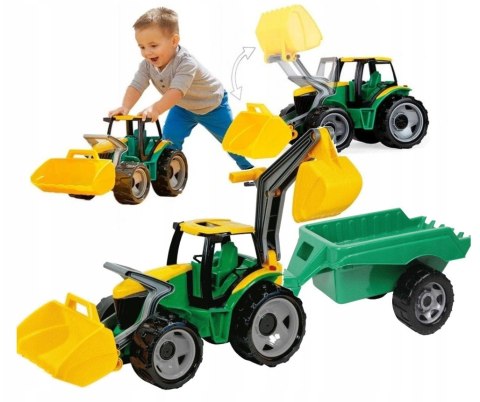 Koparka z łyżką Traktor z przyczepką Spych LENA