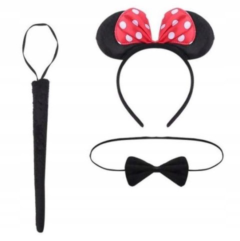 Kostium strój opaska zestaw myszka minnie Kostium strój opaska zestaw myszka minnie
