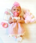 Lalka Bobas baby jak żywa + butelka smoczek Lalka Bobas baby jak żywa + butelka smoczek
