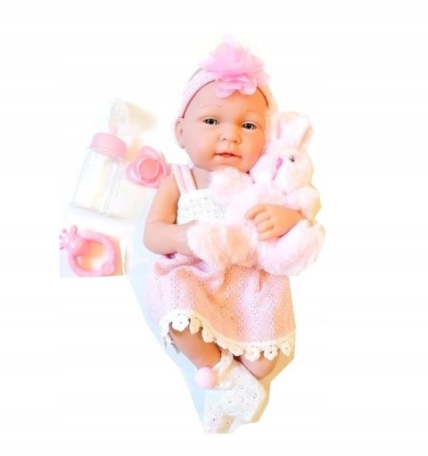 Lalka Bobas baby jak żywa + butelka smoczek Lalka Bobas baby jak żywa + butelka smoczek