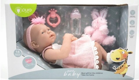Lalka Bobas baby jak żywa + butelka smoczek Lalka Bobas baby jak żywa + butelka smoczek