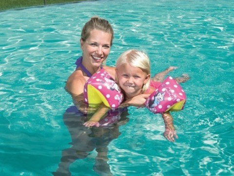 MYSZKA MIKI MINNIE ZESTAW KOŁO KÓŁKO RĘKAWKI BEST