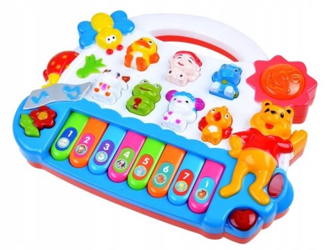 Muzyczne Organki pianinko Odgłosy zwierząt Muzyczne Organki pianinko Odgłosy zwierząt