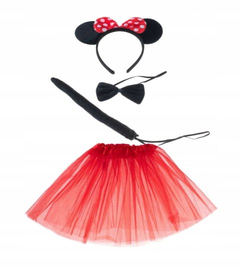 STRÓJ BAL KARNAWAŁOWY PRZEBRANIE MINNIE MIKI STRÓJ BAL KARNAWAŁOWY PRZEBRANIE MINNIE MIKI