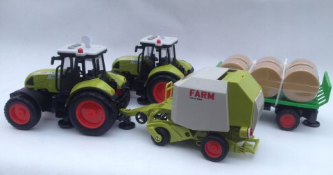 TRAKTOR Z PRZYCZEPĄ DUŻY ZESTAW 2 TRAKTORY TRAKTOR Z PRZYCZEPĄ DUŻY ZESTAW 2 TRAKTORY