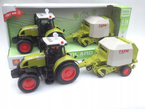 TRAKTOR Z PRZYCZEPĄ DUŻY ZESTAW 2 TRAKTORY TRAKTOR Z PRZYCZEPĄ DUŻY ZESTAW 2 TRAKTORY