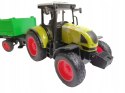 TRAKTOR Z PRZYCZEPĄ DUŻY ZESTAW ŚWIATŁO DZWIĘK TRAKTOR Z PRZYCZEPĄ DUŻY ZESTAW ŚWIATŁO DZWIĘK