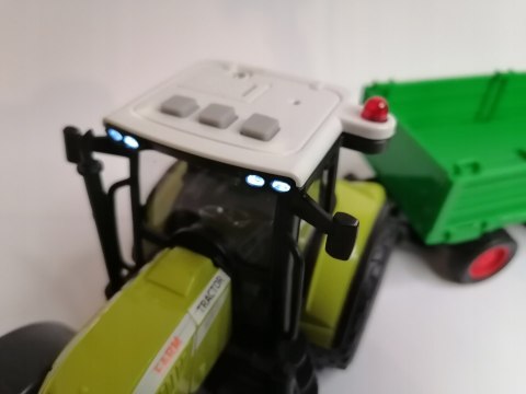 TRAKTOR Z PRZYCZEPĄ DUŻY ZESTAW ŚWIATŁO DZWIĘK TRAKTOR Z PRZYCZEPĄ DUŻY ZESTAW ŚWIATŁO DZWIĘK