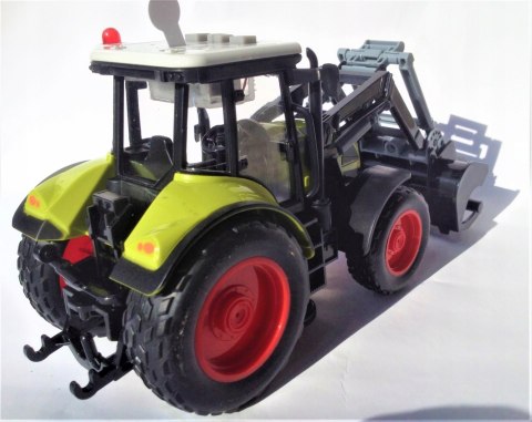 TRAKTOR Z PRZYCZEPĄ ZESTAW ŚWIATŁO DZWIĘK 2szt TRAKTOR Z PRZYCZEPĄ ZESTAW ŚWIATŁO DZWIĘK 2szt