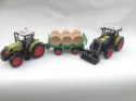 TRAKTOR Z PRZYCZEPĄ ZESTAW ŚWIATŁO DZWIĘK 2szt