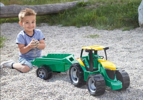 Traktor z przyczepką LENA Gigant 90cm Traktor z przyczepką LENA Gigant 90cm