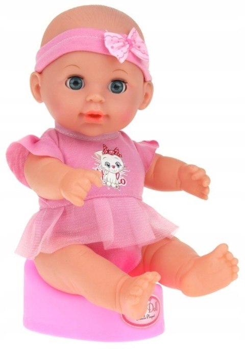 Bobas Lalka Sikająca Interaktywna+wózek spacerówka