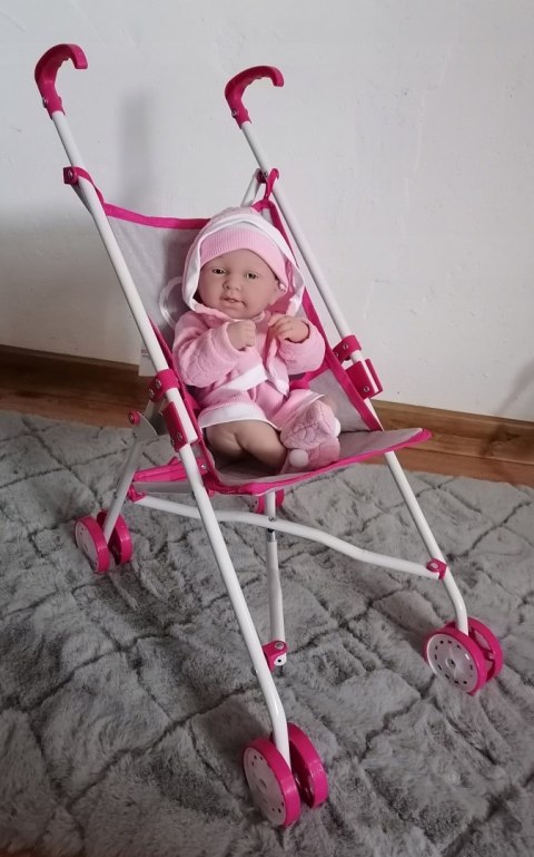 DUŻA LALKA BOBAS BABY+WÓZEK DLA LALEK DUŻA LALKA BOBAS BABY+WÓZEK DLA LALEK