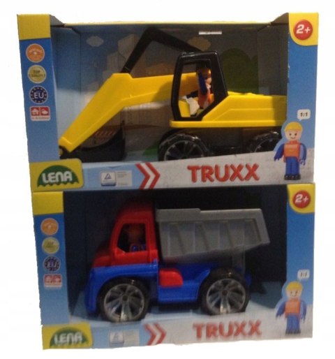 KOPARKA+AUTO Wywrotka 27 cm ZESTAW LENA KOPARKA+AUTO Wywrotka 27 cm ZESTAW LENA