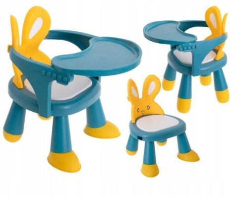 KRZESEŁKO STOLIK DO KARMIENIA I ZABAWY
