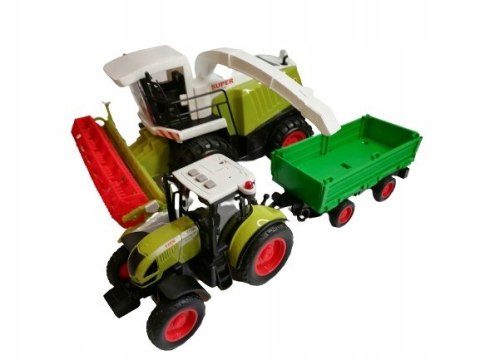 Kombajn Traktor Duży Zestaw dla rolnika FARMER Kombajn Traktor Duży Zestaw dla rolnika FARMER
