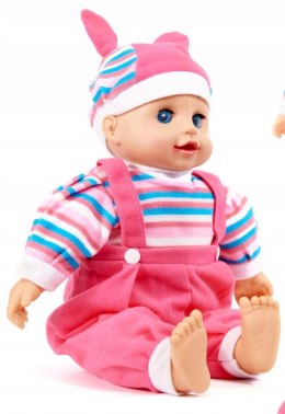 LALKA MAJA BOBAS Z DŹWIĘKIEM DZIECKO RÓŻOWA
