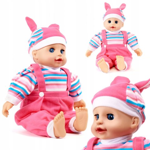 LALKA MAJA BOBAS Z DŹWIĘKIEM DZIECKO RÓŻOWA LALKA MAJA BOBAS Z DŹWIĘKIEM DZIECKO RÓŻOWA