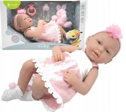 Lalka Bobas baby jak żywa + butelka smoczek+gratis