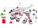 Pogotowie Zestaw Pojazdów Ambulans Helikopter Pogotowie Zestaw Pojazdów Ambulans Helikopter