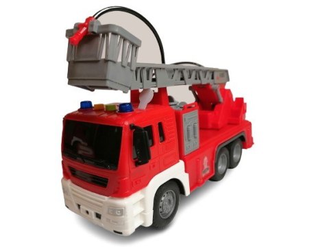 STRAŻ POŻARNA Auto z Drabiną Woda Światło Dźwięk STRAŻ POŻARNA Auto z Drabiną Woda Światło Dźwięk