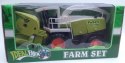 Traktor 6Kombajn Duży Zestaw Rolnik FARMA