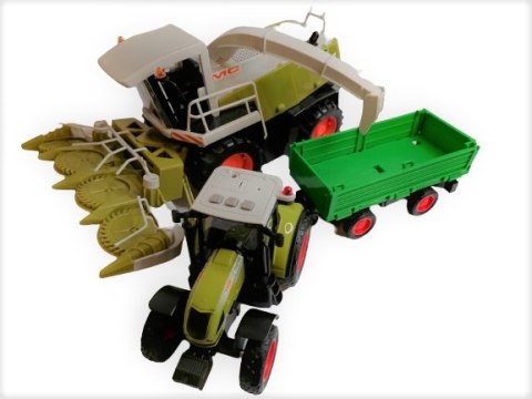 Traktor 6Kombajn Duży Zestaw Rolnik FARMA Traktor 6Kombajn Duży Zestaw Rolnik FARMA