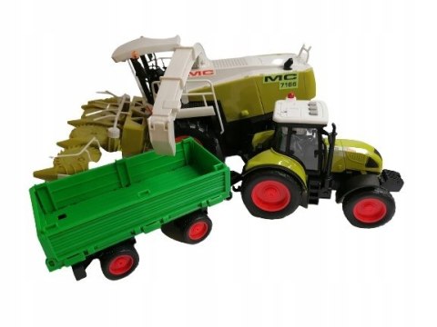 Traktor 6Kombajn Duży Zestaw Rolnik FARMA Traktor 6Kombajn Duży Zestaw Rolnik FARMA
