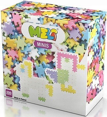 KLOCKI KONSTRUKCYJNE WAFLE MELI MINIS PASTEL KLOCKI KONSTRUKCYJNE WAFLE MELI MINIS PASTEL