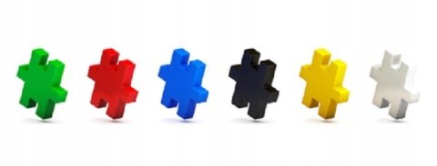 KLOCKI KONSTRUKCYJNE WAFLE MELI MOSAIC MINIS 200el