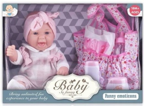 LALKA BOBAS BABY MIĘKKA GUMOWA W UBRANKU 18M+ LALKA BOBAS BABY MIĘKKA GUMOWA W UBRANKU 18M+