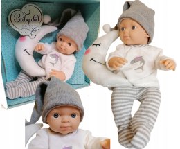 LALKA, BOBAS JAK ŻYWY, BOBASEK GUMOWY AKCESORIA