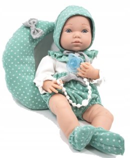 Lalka Bobas baby jak żywa +akcesoria smoczek