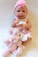Lalka Bobas baby jak żywa+butelka smoczek łóżeczko Lalka Bobas baby jak żywa+butelka smoczek łóżeczko