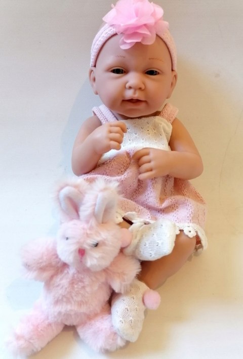 Lalka Bobas baby jak żywa+butelka smoczek łóżeczko Lalka Bobas baby jak żywa+butelka smoczek łóżeczko