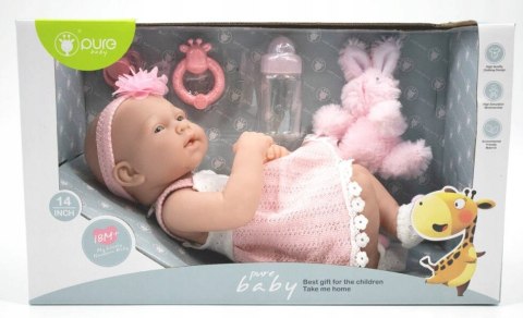 Lalka Bobas baby jak żywa + butelka smoczek Lalka Bobas baby jak żywa + butelka smoczek