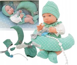 Lalka Bobas baby jak żywa duża+akcesoria smoczek