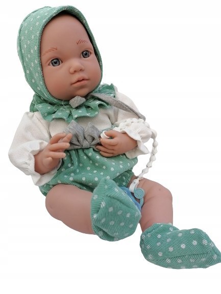 Lalka Bobas baby jak żywa duża+akcesoria smoczek Lalka Bobas baby jak żywa duża+akcesoria smoczek