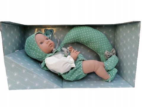 Lalka Bobas baby jak żywa duża+akcesoria smoczek Lalka Bobas baby jak żywa duża+akcesoria smoczek