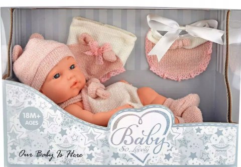 Lalka Bobas baby jak żywa +ubranka