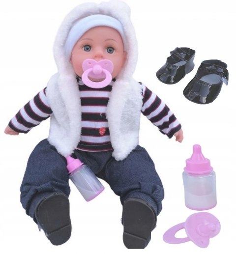 Lalka laleczka BOBAS interaktywna +akcesoria