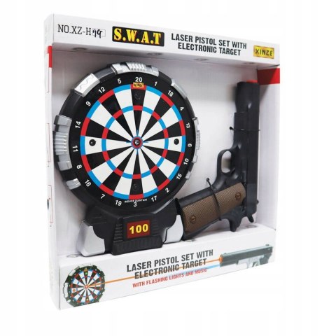 PISTOLET Z LASEREM TARCZA ELEKTRONICZNA DART PISTOLET Z LASEREM TARCZA ELEKTRONICZNA DART