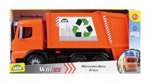 ŚMIECIARKA LENA WORXX MERCEDES, OPUSZCZANE KOSZE ŚMIECIARKA LENA WORXX MERCEDES, OPUSZCZANE KOSZE