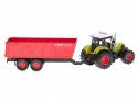 TRAKTOR Z PRZYCZEPĄ DUŻY ZESTAW ŚWIATŁO DZWIĘK