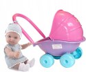 ZESTAW LALKA +WÓZEK NA ROCZEK