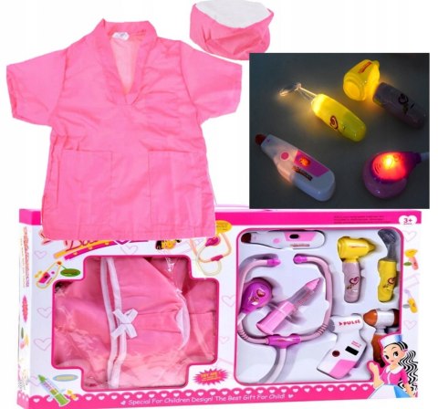 ZESTAW PIELĘGNIARKI LEKARZ AKCESORIA KOSTIUM