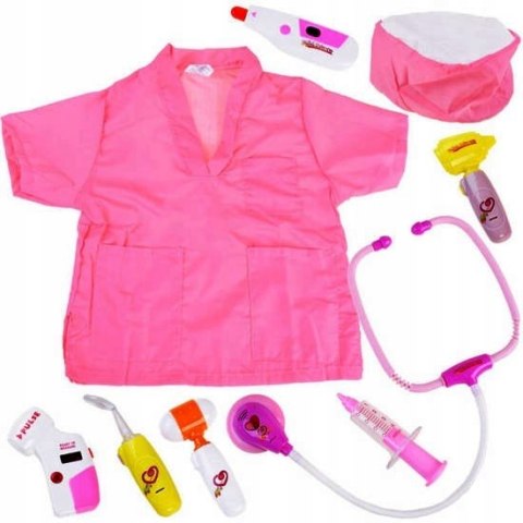 ZESTAW PIELĘGNIARKI LEKARZ AKCESORIA KOSTIUM