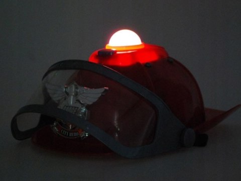 Zestaw strażaka kask światło dźwięk gaśnica Zestaw strażaka kask światło dźwięk gaśnica