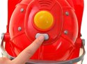 Zestaw strażaka kask światło dźwięk gaśnica Zestaw strażaka kask światło dźwięk gaśnica